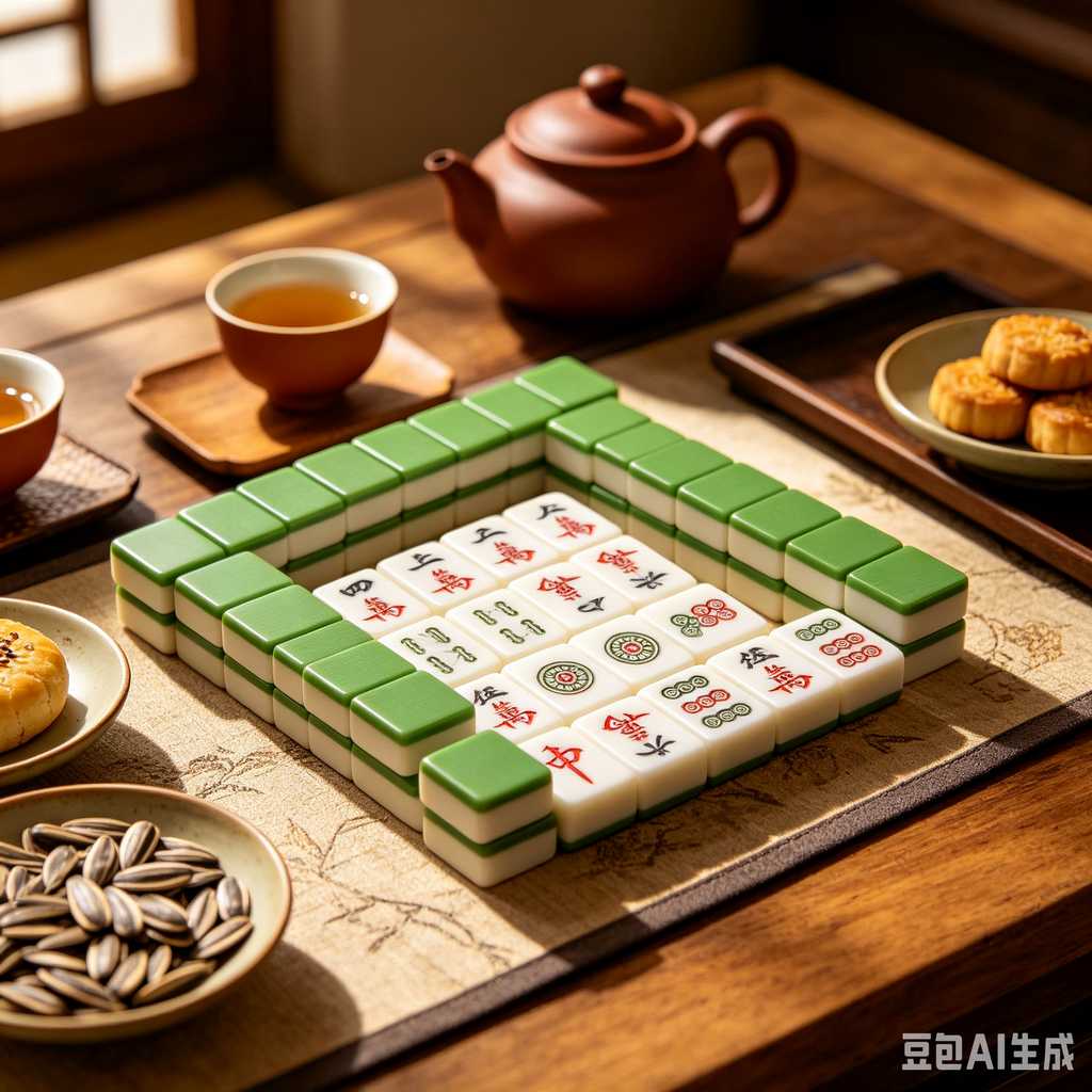 picnic mahjong set portable